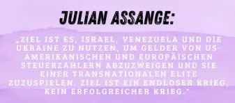 Steuergelder für endlosen Krieg: Julian Assange