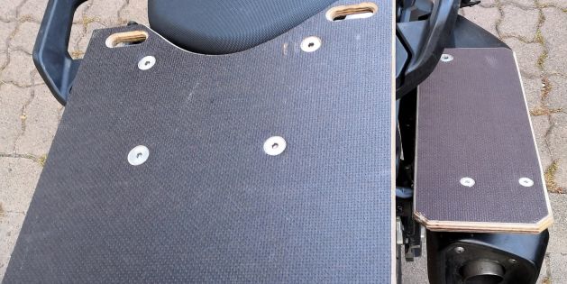 Holzgepäckträger, warum nicht?