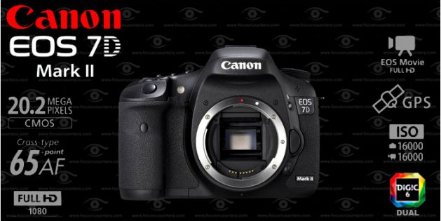 Updates für das APS-C Format: Canon EOS 7D MKII