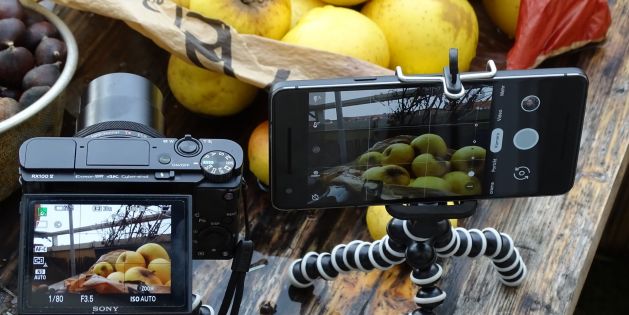 Google Pixel 2 vs RX-100