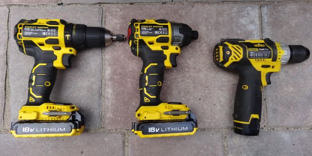 Stanley Akku-Bohrschrauber, Schlagschrauber | 18V jetzt brushless