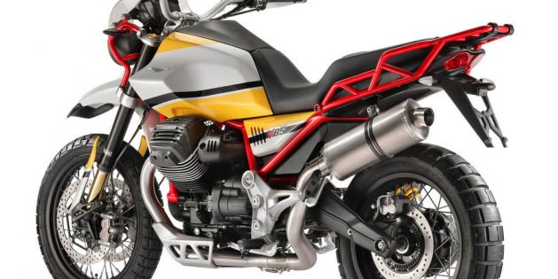 Moto Guzzi TT 85 Reiseenduro - Concept
