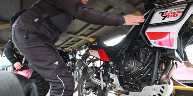 Urlaubs-Express Motorrad-Verladung