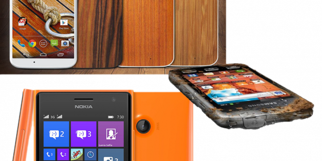 Nokia Lumia 730, XCover 3, Motorola Moto G 2