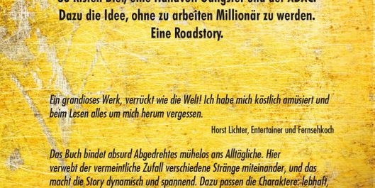 Rückseite: Millionär in sechs Wochen