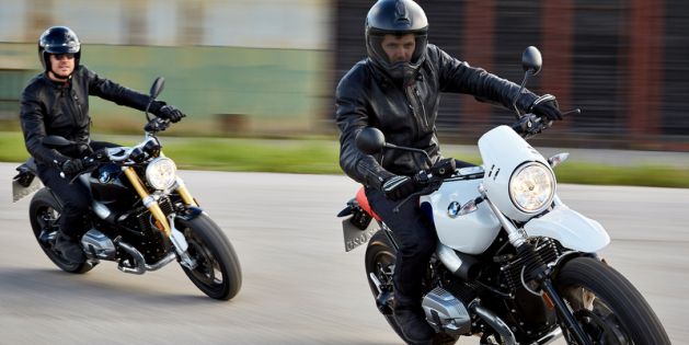 BMW R nineT G/S on the Road