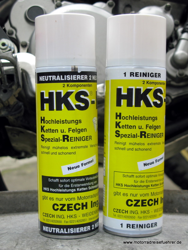 HKS Motorrad Kettenreiniger und Neutralisierer